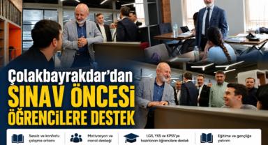 Çolakbayrakdar’dan Sınav Öncesi Öğrencilere Destek