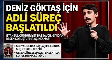 Deniz Göktaş İçin Adli Süreç Başlatıldı