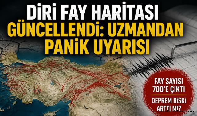 Diri Fay Haritası Güncellendi: Uzmandan Panik Uyarısı