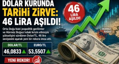 Dolar Kurunda Tarihi Zirve: 46 Lira Aşıldı!