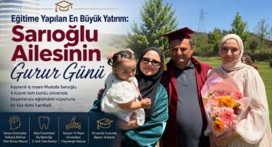Eğitime Yapılan En Büyük Yatırım: Sarıoğlu Ailesinin Gurur Günü