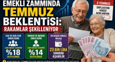 Emekli Zammında Temmuz Beklentisi: Rakamlar Şekilleniyor
