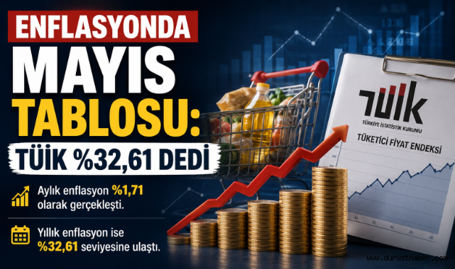 Enflasyonda Mayıs Tablosu: TÜİK %32,61 Dedi