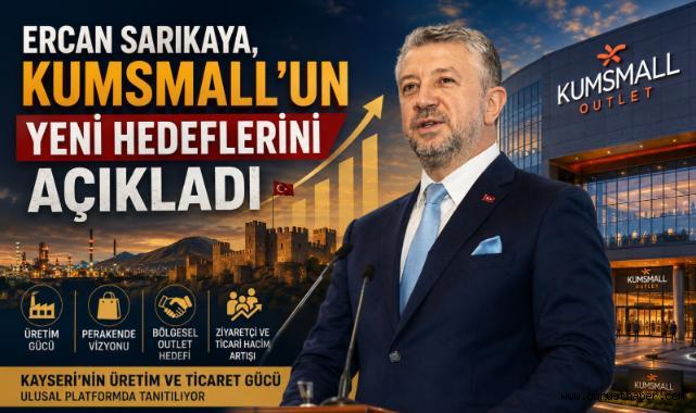 Ercan Sarıkaya, KUMSMALL'un Yeni Hedeflerini Açıkladı