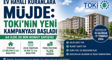 Ev Hayali Kuranlara Müjde: TOKİ'nin Yeni Kampanyası Başladı