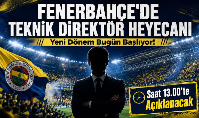 Fenerbahçe'de Teknik Direktör Heyecanı: Yeni Dönem Bugün Başlıyor!