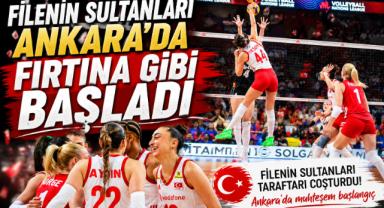 Filenin Sultanları Ankara’da Fırtına Gibi Başladı