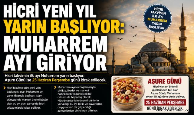 Hicri Yeni Yıl Yarın Başlıyor 1448