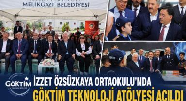 İzzet Özsüzkaya Ortaokulu’nda GÖKTİM Teknoloji Atölyesi Açıldı