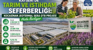 Jeotermal Enerji, Kayseri Tarımına Güç Katıyor: 2 Milyar TL’lik Dev Projeye Doğru