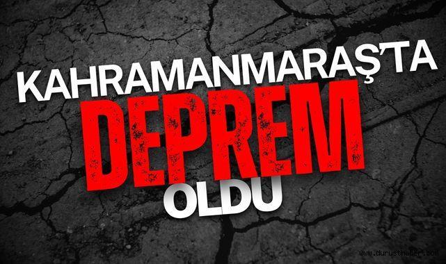 Kahramanmaraş Pazarcık’ta 4.4 Büyüklüğünde Deprem Oldu