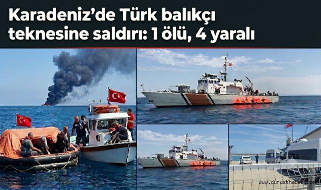 Karadeniz'de Türk Teknesine Saldırı!