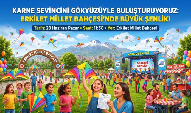 Karne Sevincini Gökyüzüyle Buluşturuyoruz: Erkilet Millet Bahçesi’nde Büyük Şenlik!