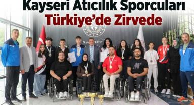 Kayseri Atıcılık Sporcuları Türkiye'de Zirvede