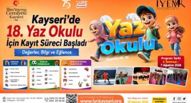 Kayseri’de 18. Yaz Okulu İçin Kayıt Süreci Başladı