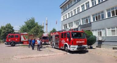 Kayseri'de Kocasinan Kaymakamlığı'nda Yangın Paniği