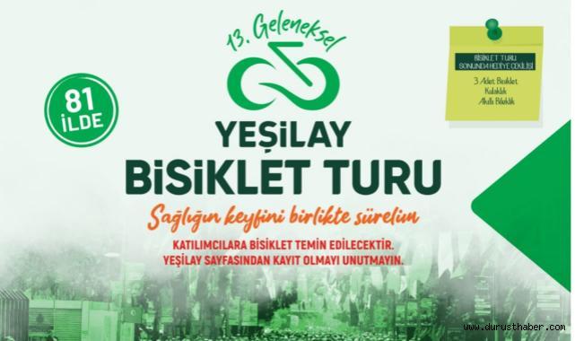Kayseri’de Yeşilay Bisiklet Turu İçin Geri Sayım Başladı