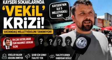Kayseri Sokaklarında “Vekil” Krizi: Vatandaş Milletvekilini Tanımıyor!