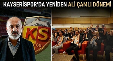 Kayserispor'da Ali Çamlı Yeniden Başkan Seçildi