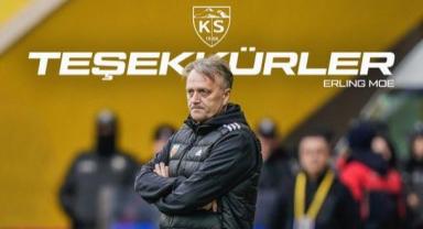 Kayserispor’da Erling Moe ile yollar ayrıldı