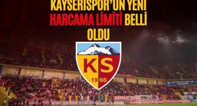 Kayserispor’un Yeni Harcama Limiti Belli Oldu
