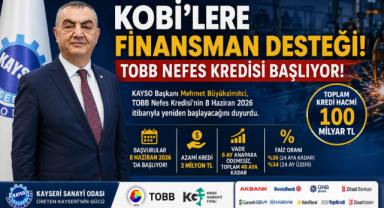 KOBİ’lere Finansman Desteği: TOBB Nefes Kredisi Başlıyor!