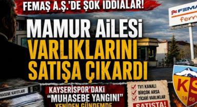 Mamur Ailesi Varlıklarını Elden mi Çıkarıyor? Kayserispor’daki O Yangın Yeniden Gündemde!