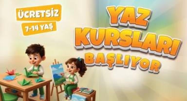 Melikgazi'nin Yaz Kurslarında Kayıt Heyecanı Başladı
