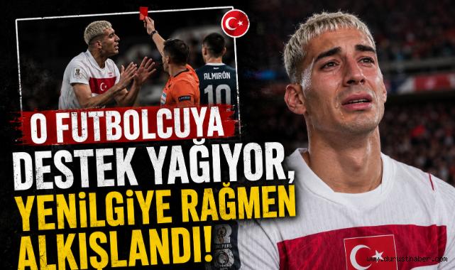 O Futbolcuya Destek Yağıyor, Yenilgiye Rağmen Alkışlandı!