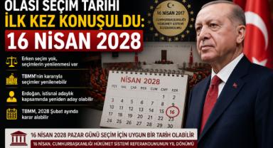 Olası Seçim Tarihi İlk Kez Konuşuldu: 16 Nisan 2028