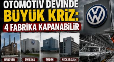 Otomotiv Devinde Büyük Kriz: 4 Fabrika Kapanabilir