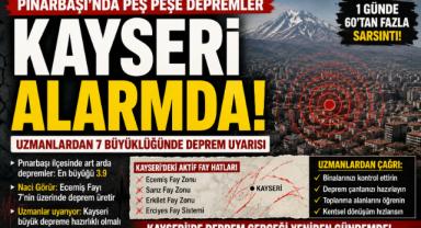 Pınarbaşı'ndaki Deprem Fırtınası Kayseri'yi Alarm Durumuna Geçirdi