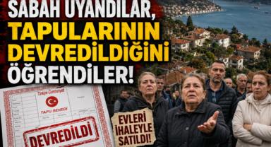 Sabah Uyandılar, Tapularının Devredildiğini Öğrendiler!