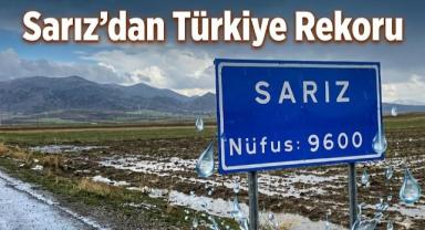 Sarız'dan Türkiye Rekoru