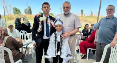 Soma Müftüsü Halil Uzun, Tugay Yeşil’in Çocuklarının Sünnet Merasimine Katıldı