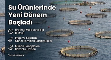 Su Ürünlerinde Yeni Dönem Başladı