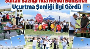 Sultan Sazlığı’nda Renkli Buluşma! Uçurtma Şenliği İlgi Gördü