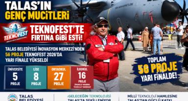 Talas’ın Genç Mucitleri TEKNOFEST’te Fırtına Gibi Esti