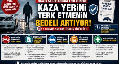Trafik Sigortasında Yeni Dönem: Kaza Yerini Terk Etmenin Bedeli Artıyor!