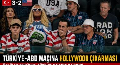 Türkiye-ABD Maçına Hollywood Çıkarması: Ünlüler Tribünde