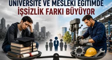 Üniversite ve Mesleki Eğitim Arasında İstihdam Farkı Dikkat Çekiyor