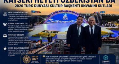 Vali Gökmen Çiçek Ve Başkan Memduh Büyükkılıç Özbekistan'da