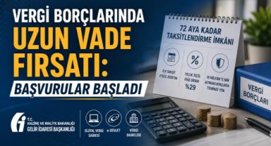 Vergi Borçlarında Uzun Vade Fırsatı: Başvurular Başladı