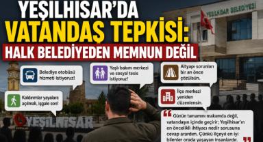 Yeşilhisar’da Vatandaş Tepkisi: Halk Belediyeden Memnun Değil