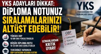 YKS Adayları Dikkat: Diploma Notunuz Sıralamalarınızı Altüst Edebilir!