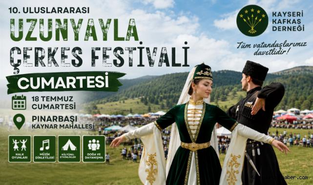 10. Uluslararası Çerkes Festivali İçin Geri Sayım Başladı