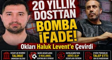 20 Yıllık Dosttan Bomba İfade! Okları Haluk Levent'e Çevirdi