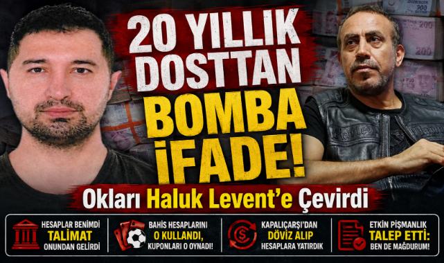 20 Yıllık Dosttan Bomba İfade! Okları Haluk Levent'e Çevirdi