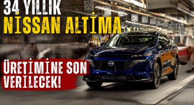 34 Yıllık Nissan Altima Üretimine Veda Ediyor