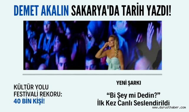 40 Bin Kişilik Dev Konser! Demet Akalın’dan Tarihi Gece